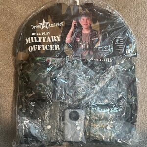 Camouflage Military Officer Role Play Set